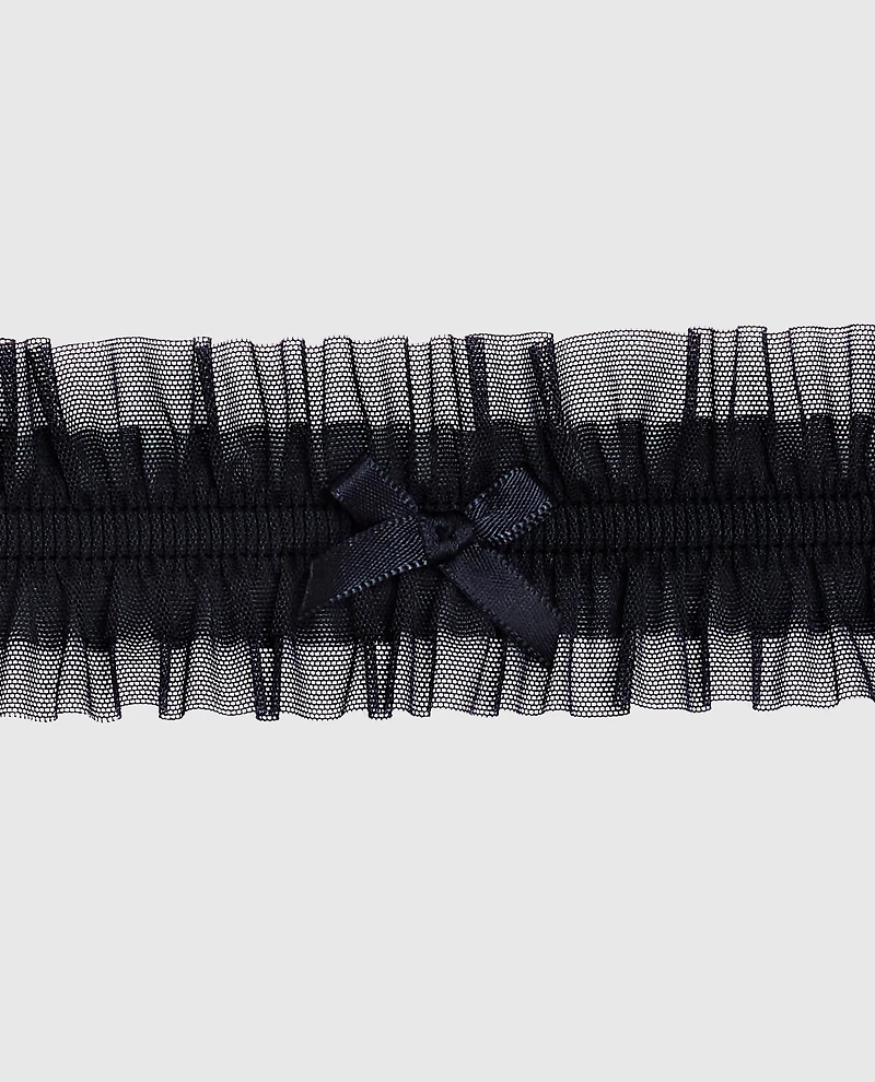 Ruffle Thigh Garter in