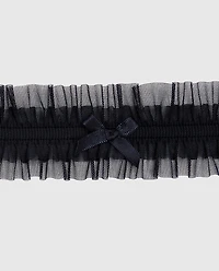 Ruffle Thigh Garter in
