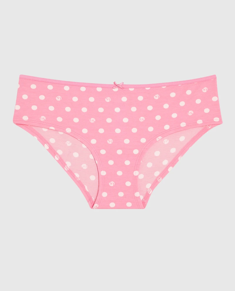 Hipster Panty with Bow LS Dot