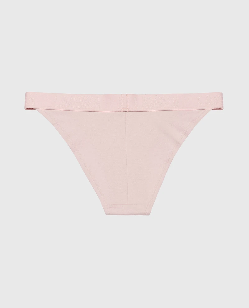 Cheeky Panty with Logo Band Iced Lilac