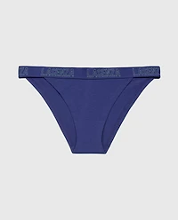 Cheeky Panty with Logo Band Dusk Blue