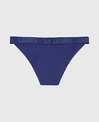 Cheeky Panty with Logo Band Dusk Blue