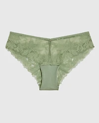 Lace Cheeky Panty Soft Sage