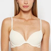 Plunge Bra Pearled Ivory