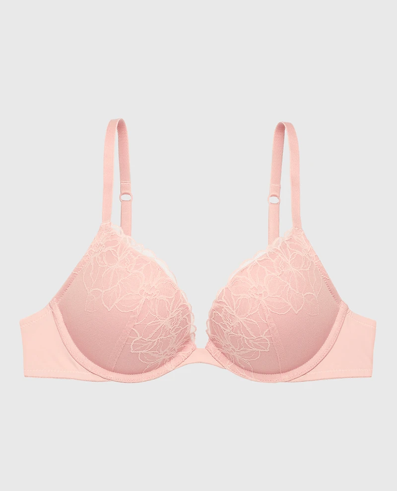 Plunge Bra Royal Pink