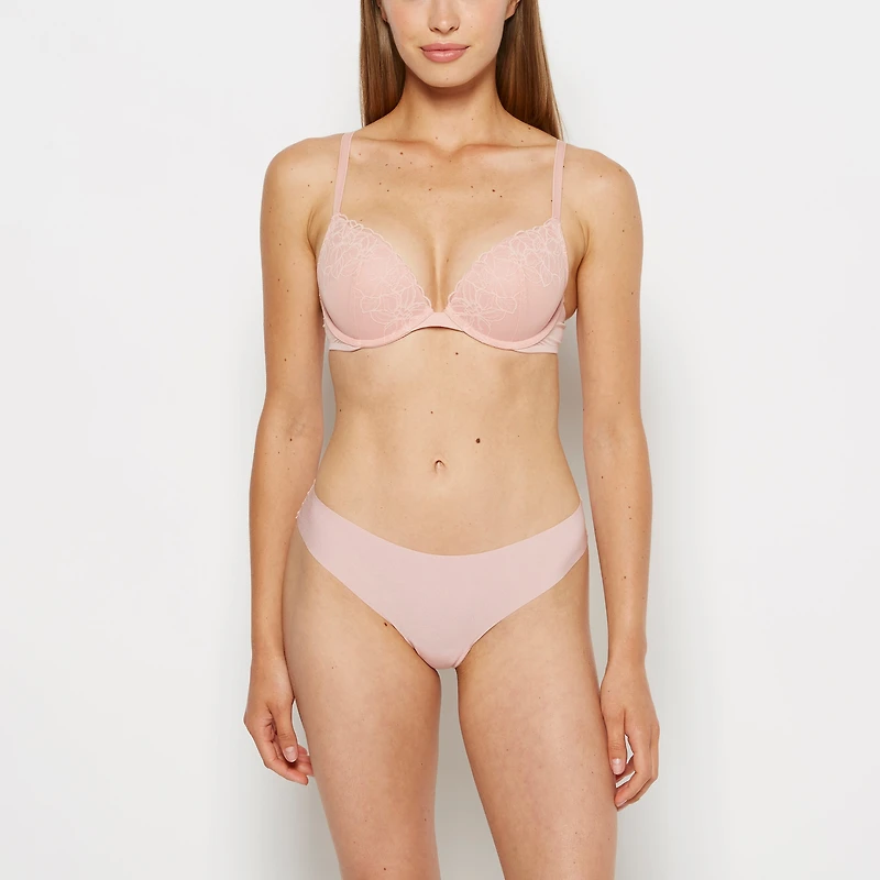 Plunge Bra Royal Pink