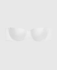 Strapless Lightly Lined Bra Ivory