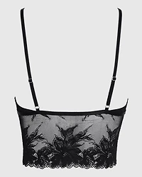 Long Line Bralette Black