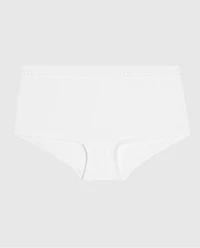 Boyshort Panty with Elemental Lace
