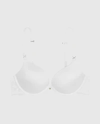 Soutien-gorge pigeonnant Hello Sugar avec côté de dentelle ivoire