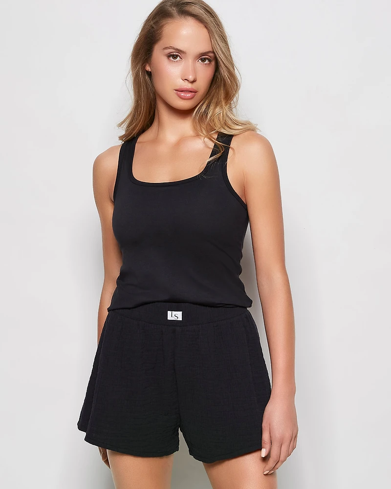 Textured Sleep Short