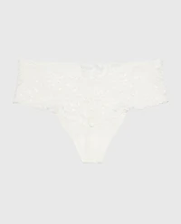 Sexy Lace Thong Panty Ivory