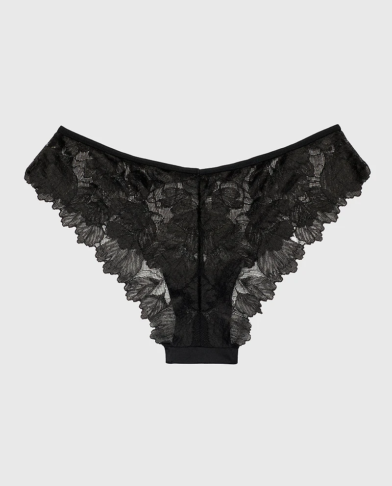 Diva Cheeky Panty Tuxedo Black