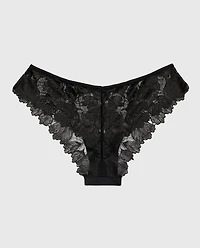Diva Cheeky Panty Tuxedo Black