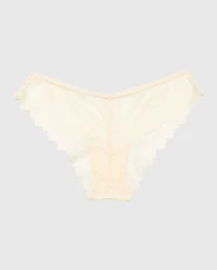 Diva Cheeky Panty Pearled Ivory