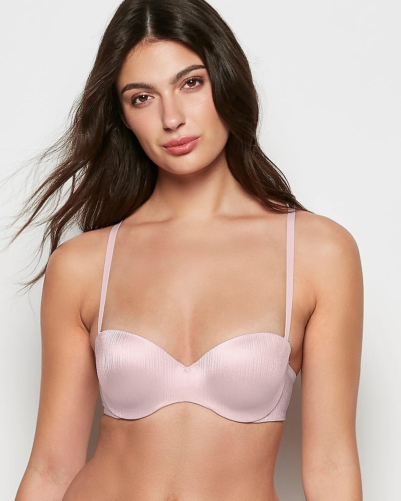 Strapless Lightly Lined Bra Iced Lilac