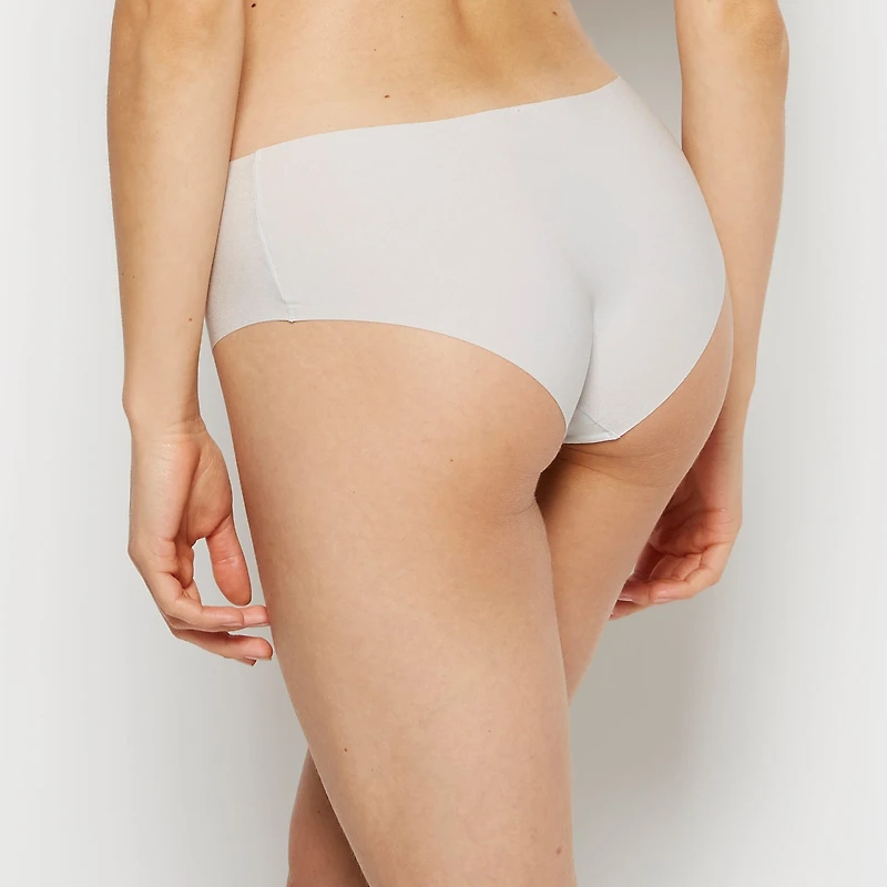 Culotte tanga invisible en Bleu de l’aube