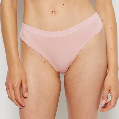 Culotte tanga en Rose Majestueux