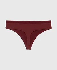 Thong Panty With Vanishing Trim Russian Ruby