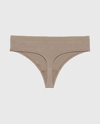 Thong Panty With Vanishing Trim Leafless Tree