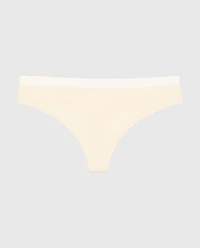 Thong Panty Pearled Ivory