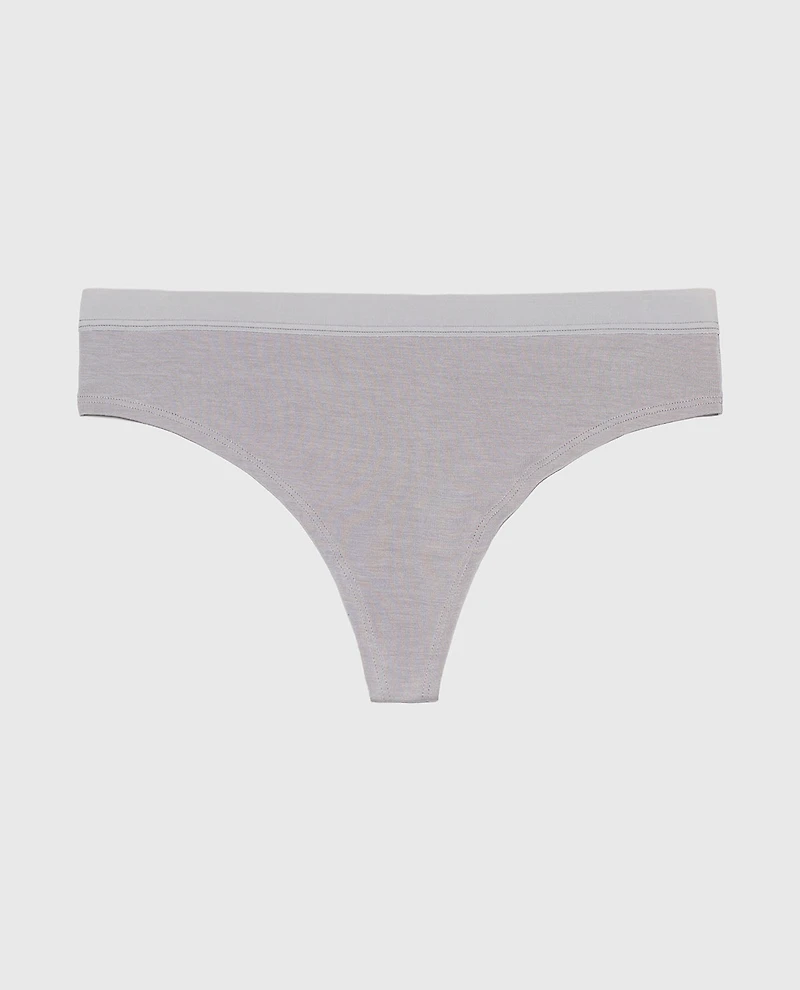 Thong Panty With Vanishing Trim Skyrocket