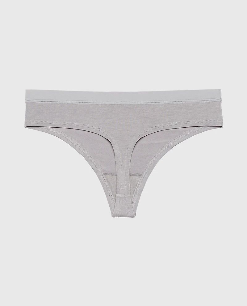 Thong Panty With Vanishing Trim Skyrocket