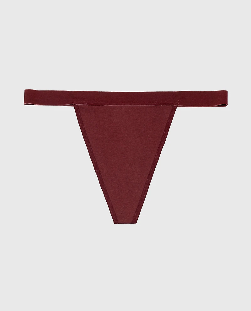G-String Panty With Vanishing Trim Russian Ruby