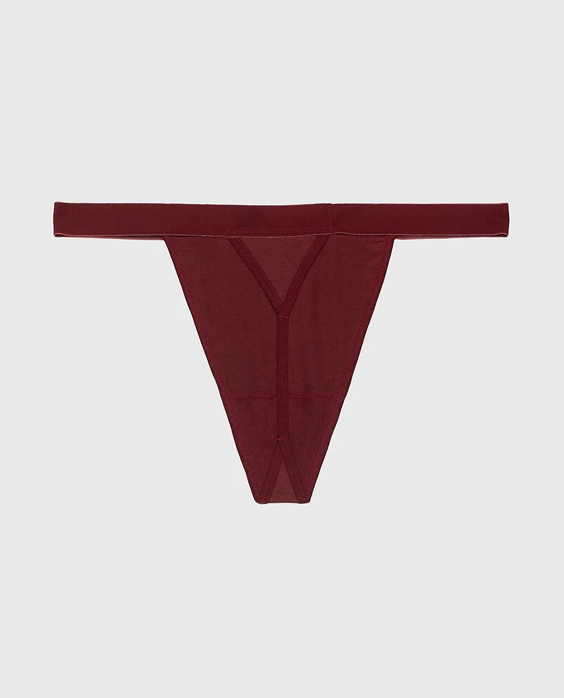 G-String Panty With Vanishing Trim Russian Ruby