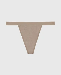 G-String Panty With Vanishing Trim Leafless Tree