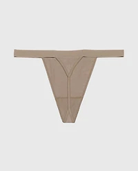 G-String Panty With Vanishing Trim Leafless Tree