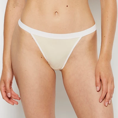 G-String Panty Pearled Ivory