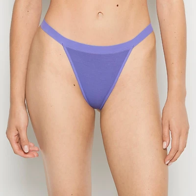 G-String Panty With Vanishing Trim Purple Opulence