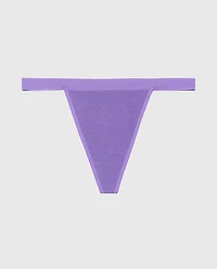 G-String Panty With Vanishing Trim Purple Opulence