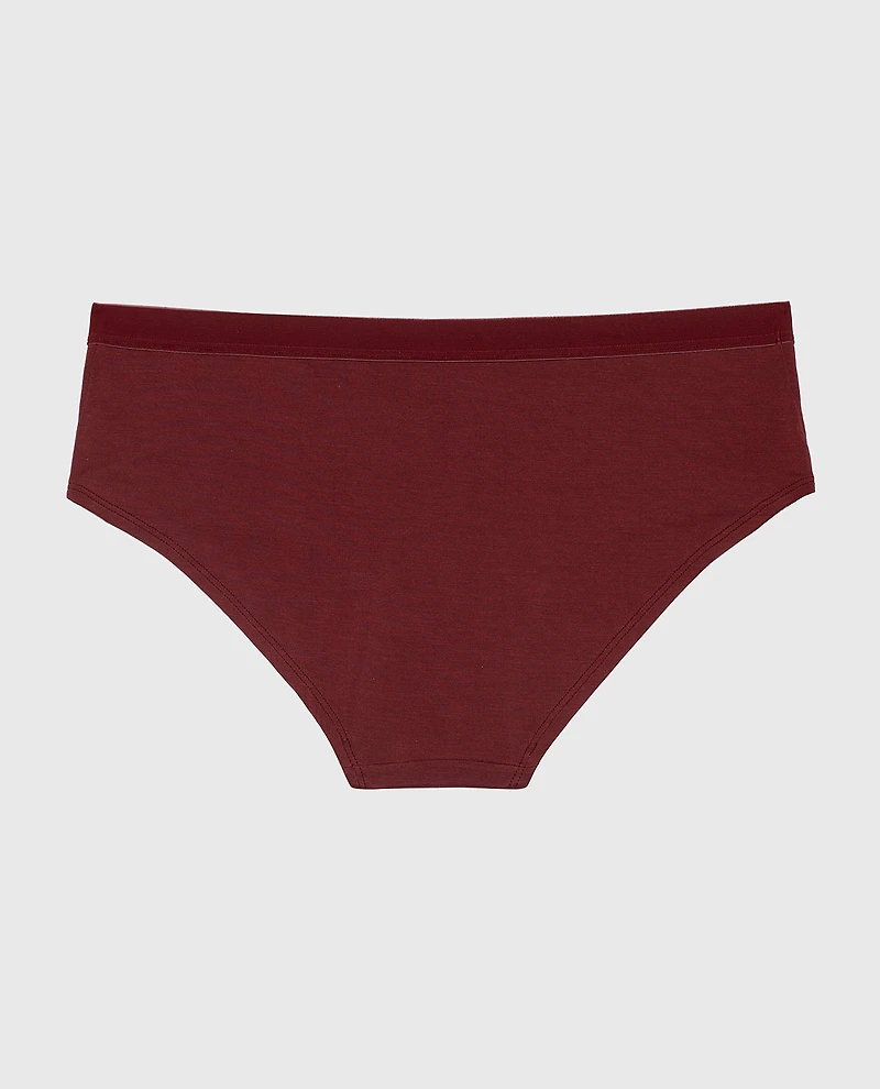 Hipster Panty With Vanishing Trim Russian Ruby