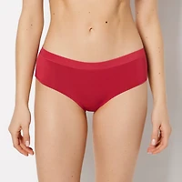 Culotte taille basse rouge passion
