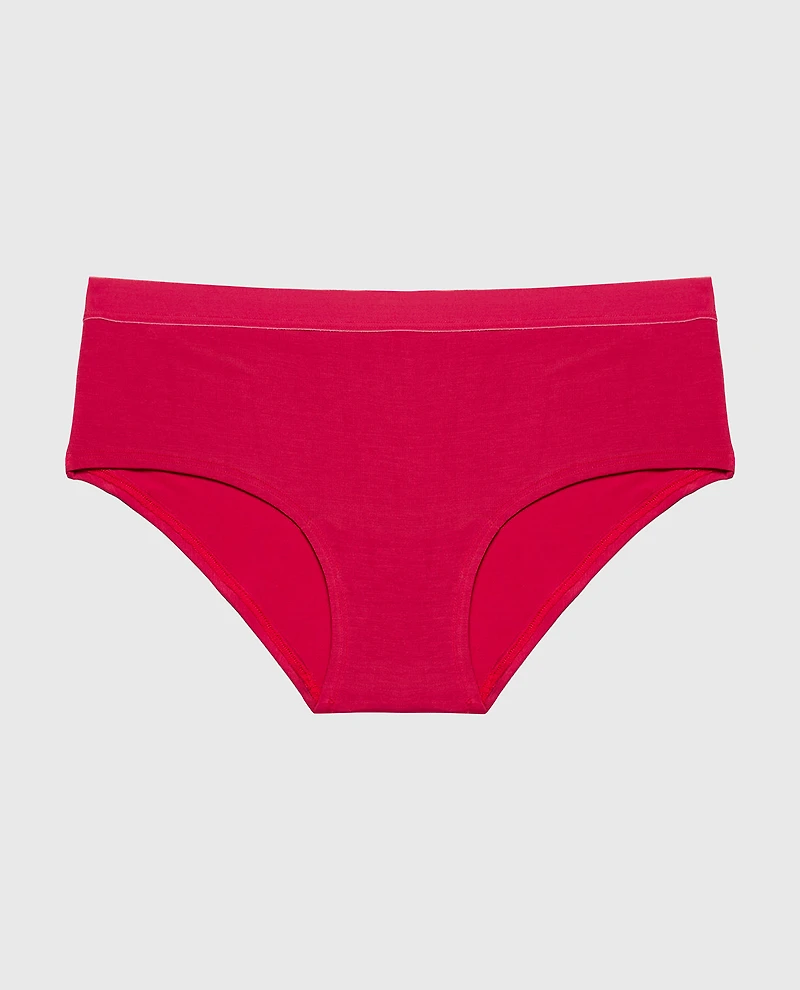 Culotte taille basse rouge passion