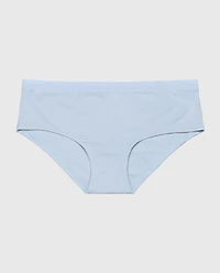 Hipster Panty with Vanishing Trim Subdued Blue