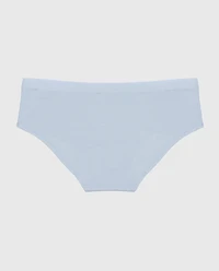 Hipster Panty with Vanishing Trim Subdued Blue