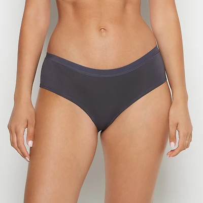 Hipster Panty With Vanishing Trim Ebony