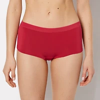 Boyshort Panty With Vanishing Trim Passion Red
