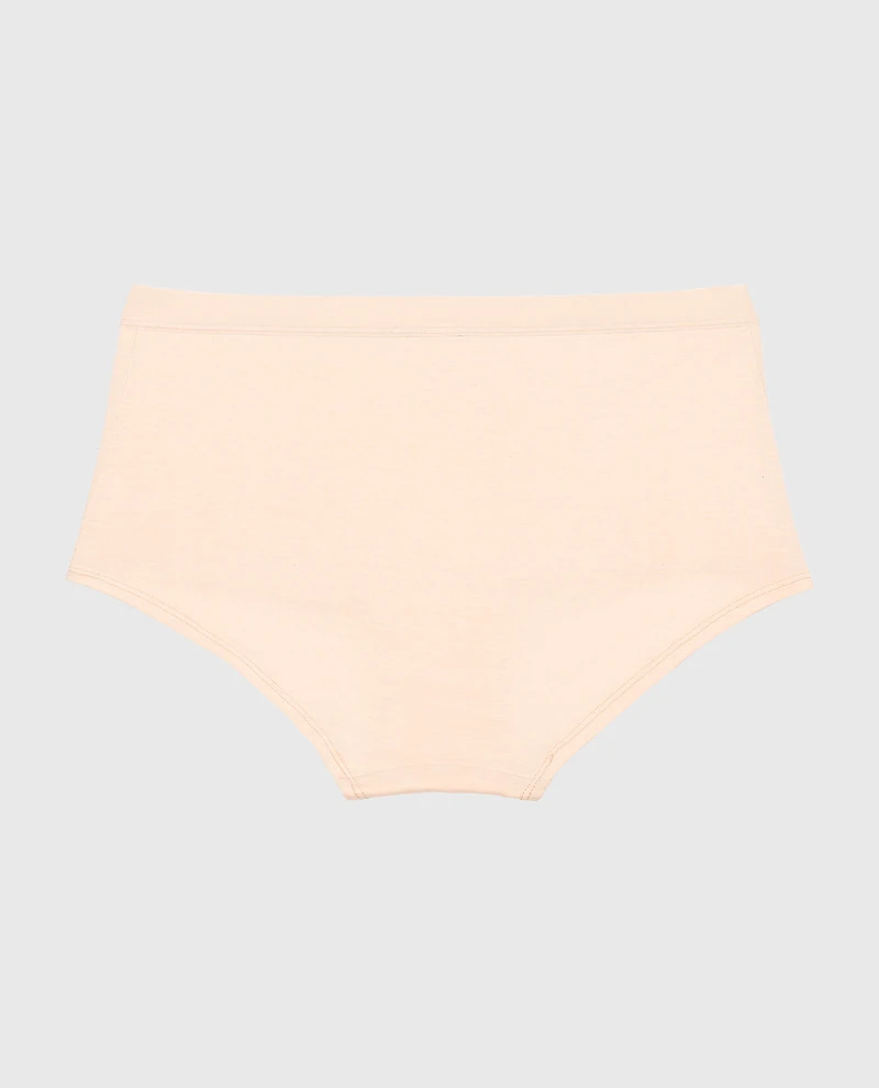 Boyshort Panty With Vanishing Trim Cameo Rose