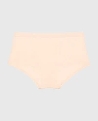 Boyshort Panty With Vanishing Trim Cameo Rose