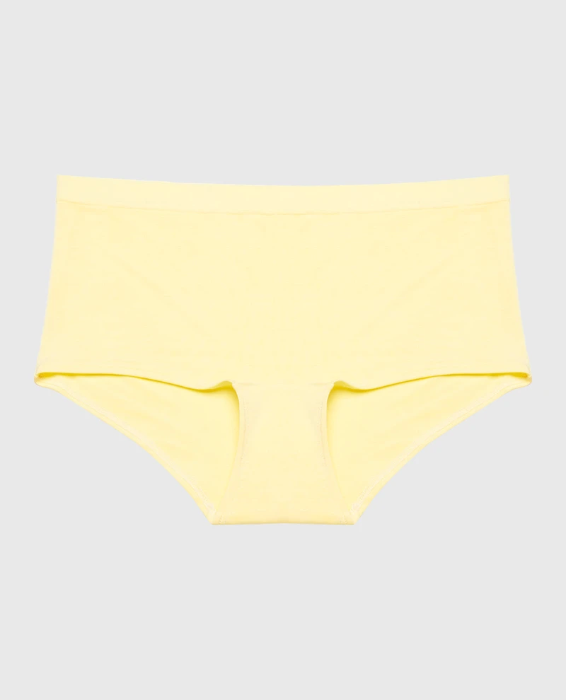 Boyshort Panty With Vanishing Trim Pale Banana