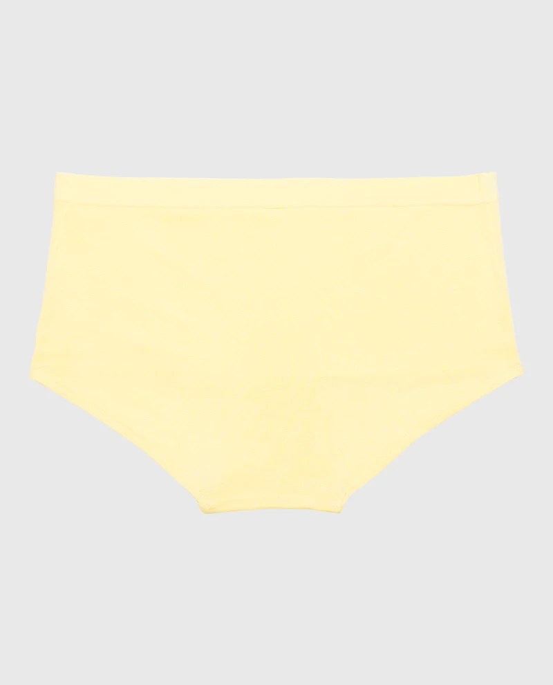 Boyshort Panty With Vanishing Trim Pale Banana
