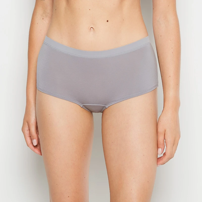 Boyshort Panty With Vanishing Trim Skyrocket