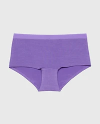 Boyshort Panty With Vanishing Trim Purple Opulence
