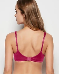 Lightly Lined Balconette Bra Electric Rouge