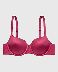 Lightly Lined Balconette Bra Electric Rouge