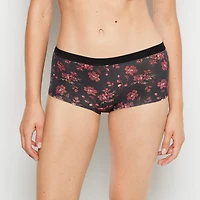 Boyshort Panty With Vanishing Trim Goddess Floral